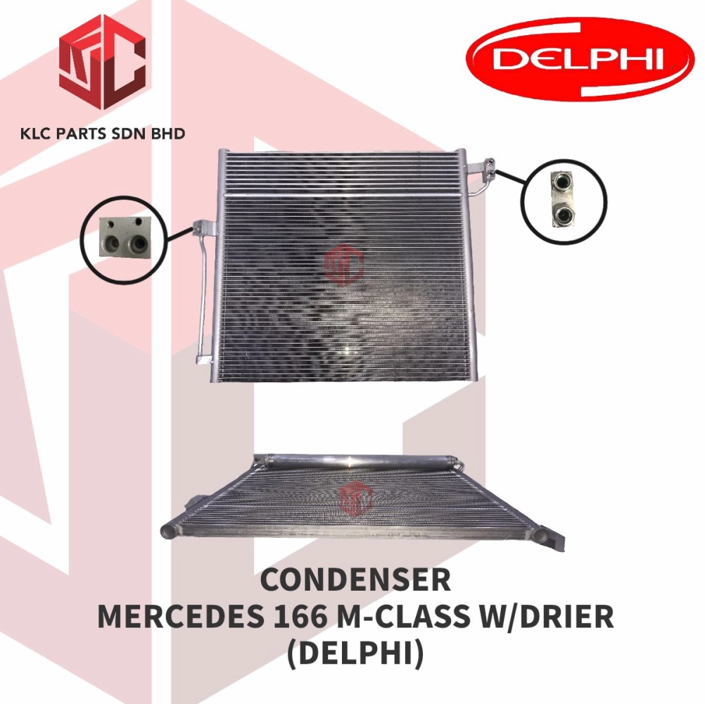 CONDENSER MERCEDES 166 M-CLASS W/DRIER (DELPHI)