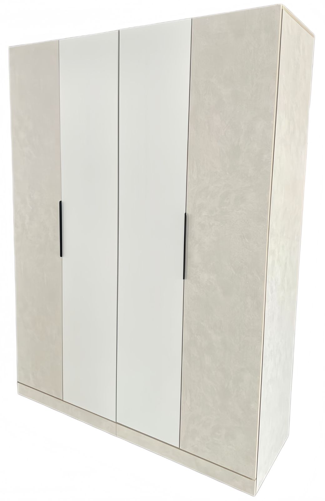 5FT 4-Door Wardrobe