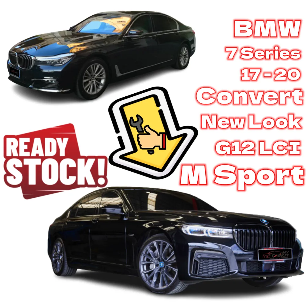 BMW 7 SERIES G11 G12 2016 –2019 CONVERSION LCI M SPORT BODY KIT BUMPER SET