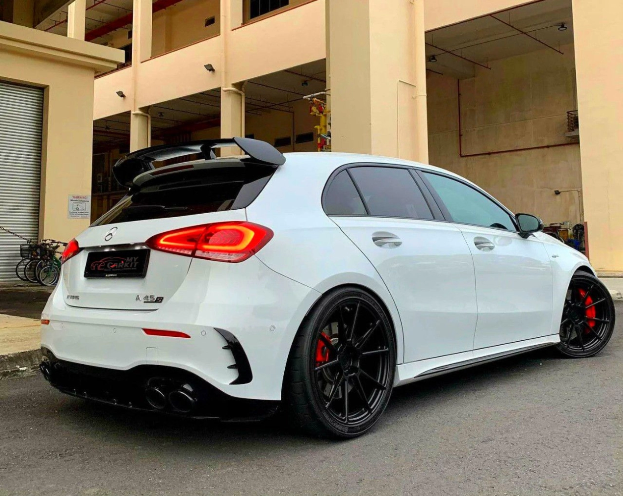 MERCEDES BENZ A CLASS W177 AMG SPOILER