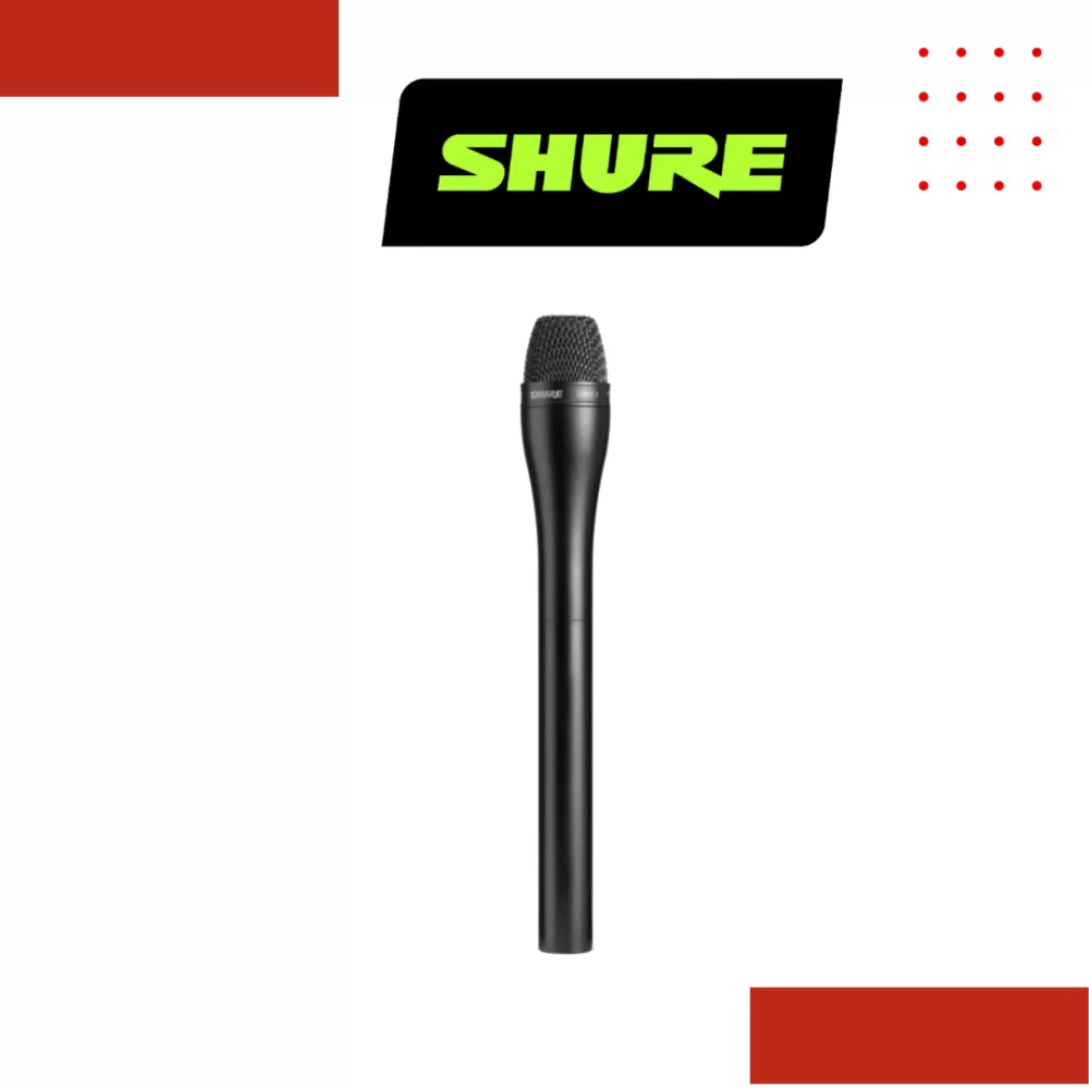 Shure SM63LB Dynamic Microphone with Extended Handle - Black