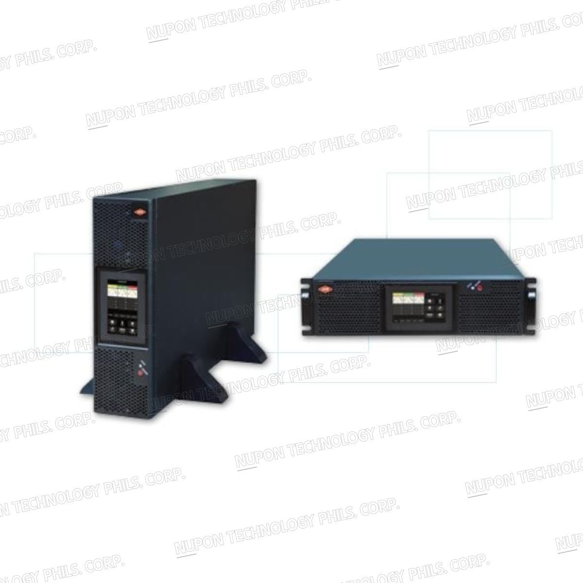 Three Phase Online UPS; Rack Mount Type
