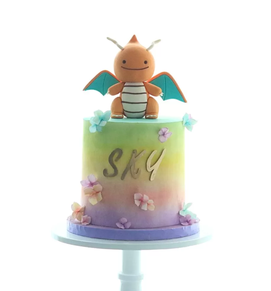 Dragonite Pokemon Cake