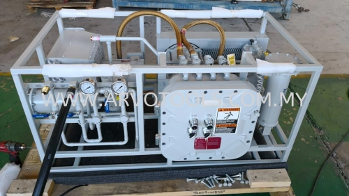 EVAC EXPLOSION PROOF COMMERCIAL REFRIGERANT RECOVERY MACHINE