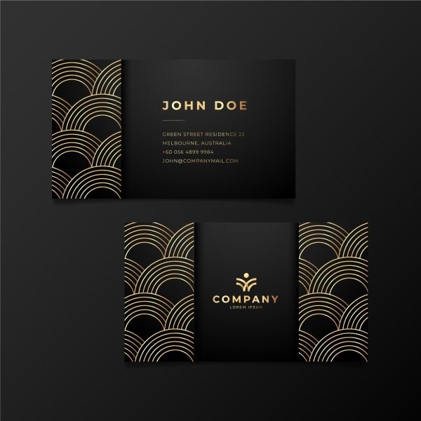 3D Hot Stamping & 3D Spot UV Business Card