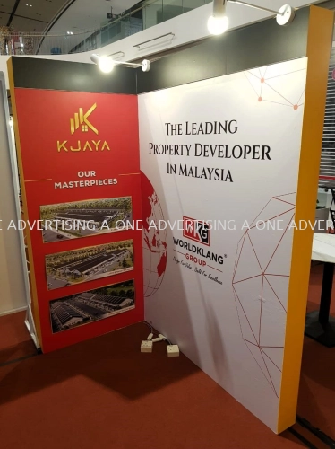 World Klang Group Event Booth Backdrop