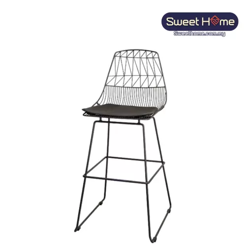  Bar Chair (H29′) Black | Cafe Furniture