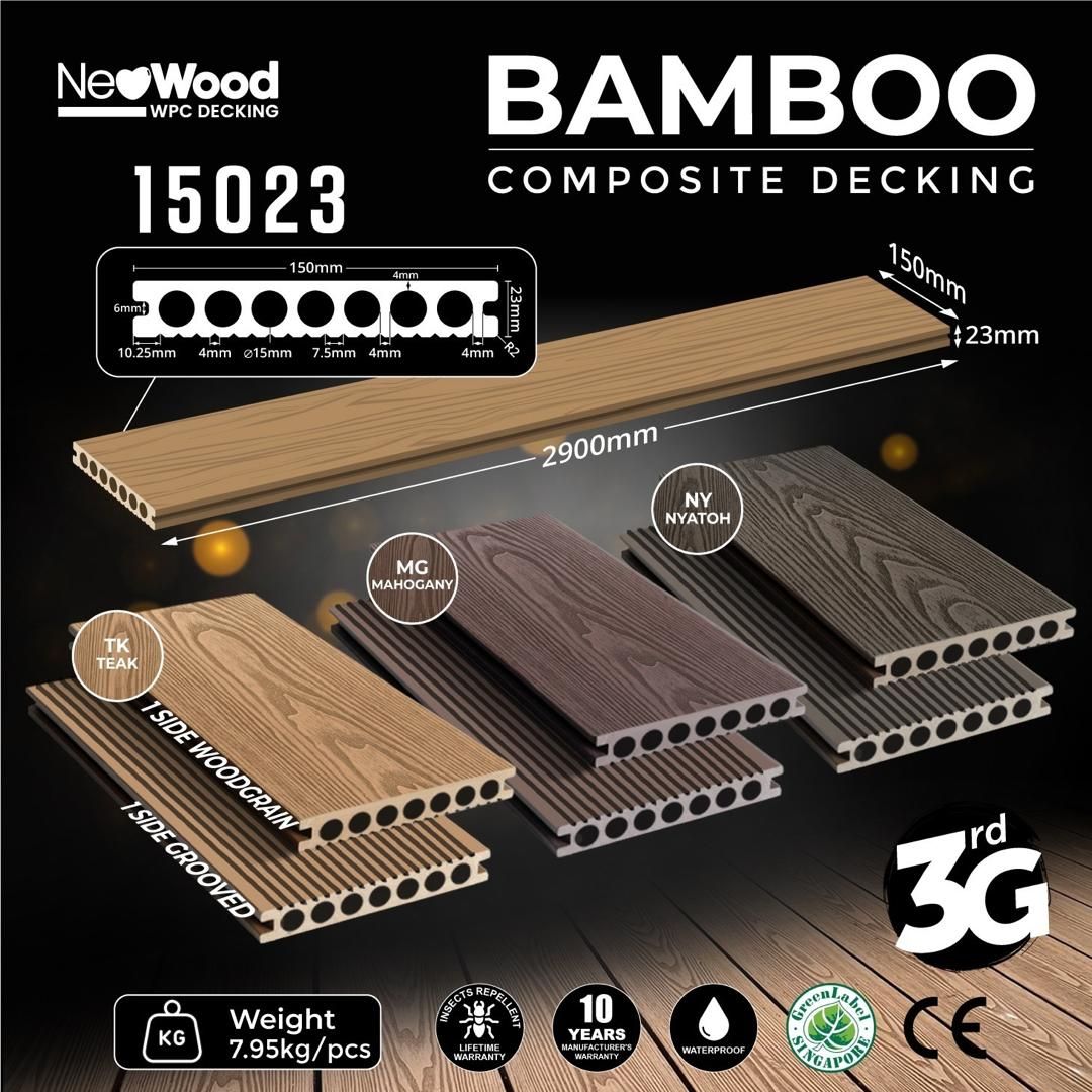 BAMBOO COMPOSITE DECKING