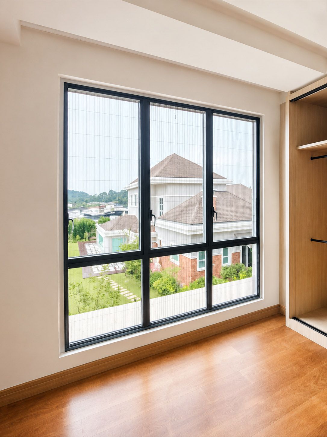 Folding Mesh Window 3 Panel by Homenet @ KL 260723-2