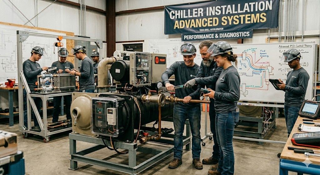 Advanced chiller installation training