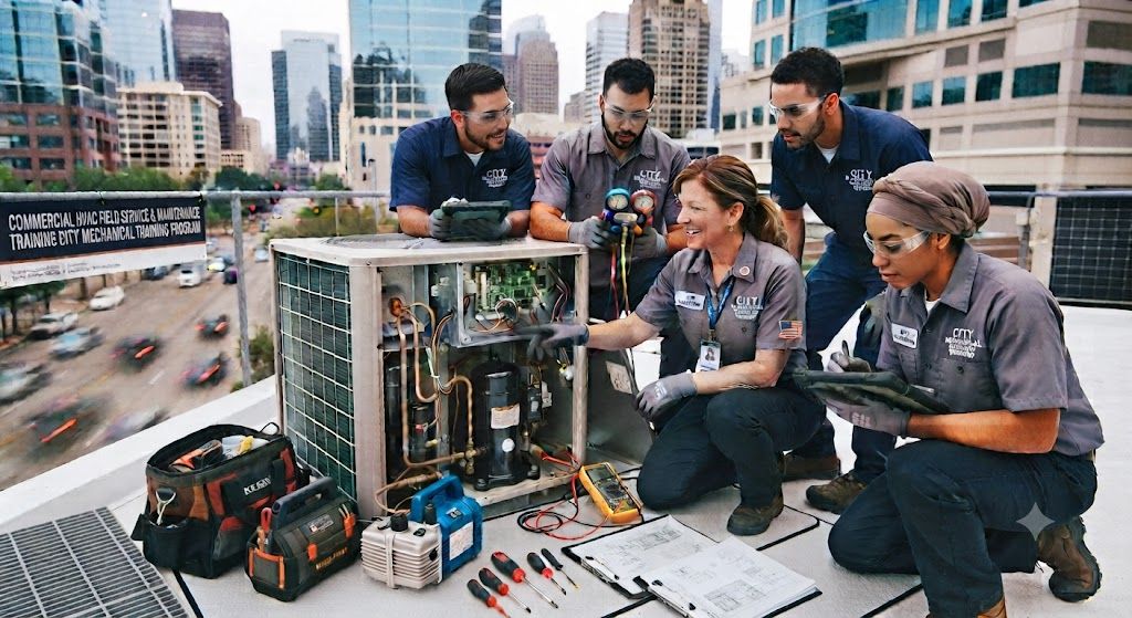 Commercial air conditioning system maintenance course