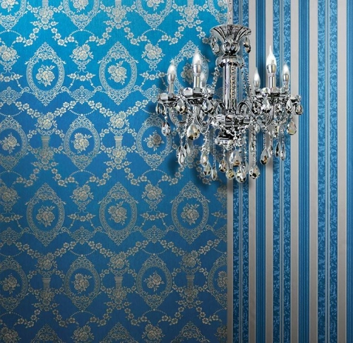 Blue Pattern Harmonic Wallpaper