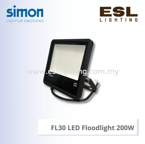 SIMON FL30 LED Floodlight 200W - L05E0-0089 / L05E0-0090 / L05E0-0091