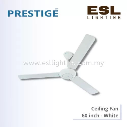 PRESTIGE CEILING FAN (WHITE) 60 inch - PLS-8160CF-WH 