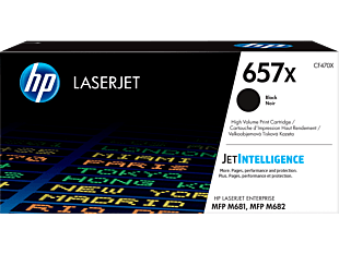 HP 657X High Yield Black Original LaserJet Toner Cartridge CF470X