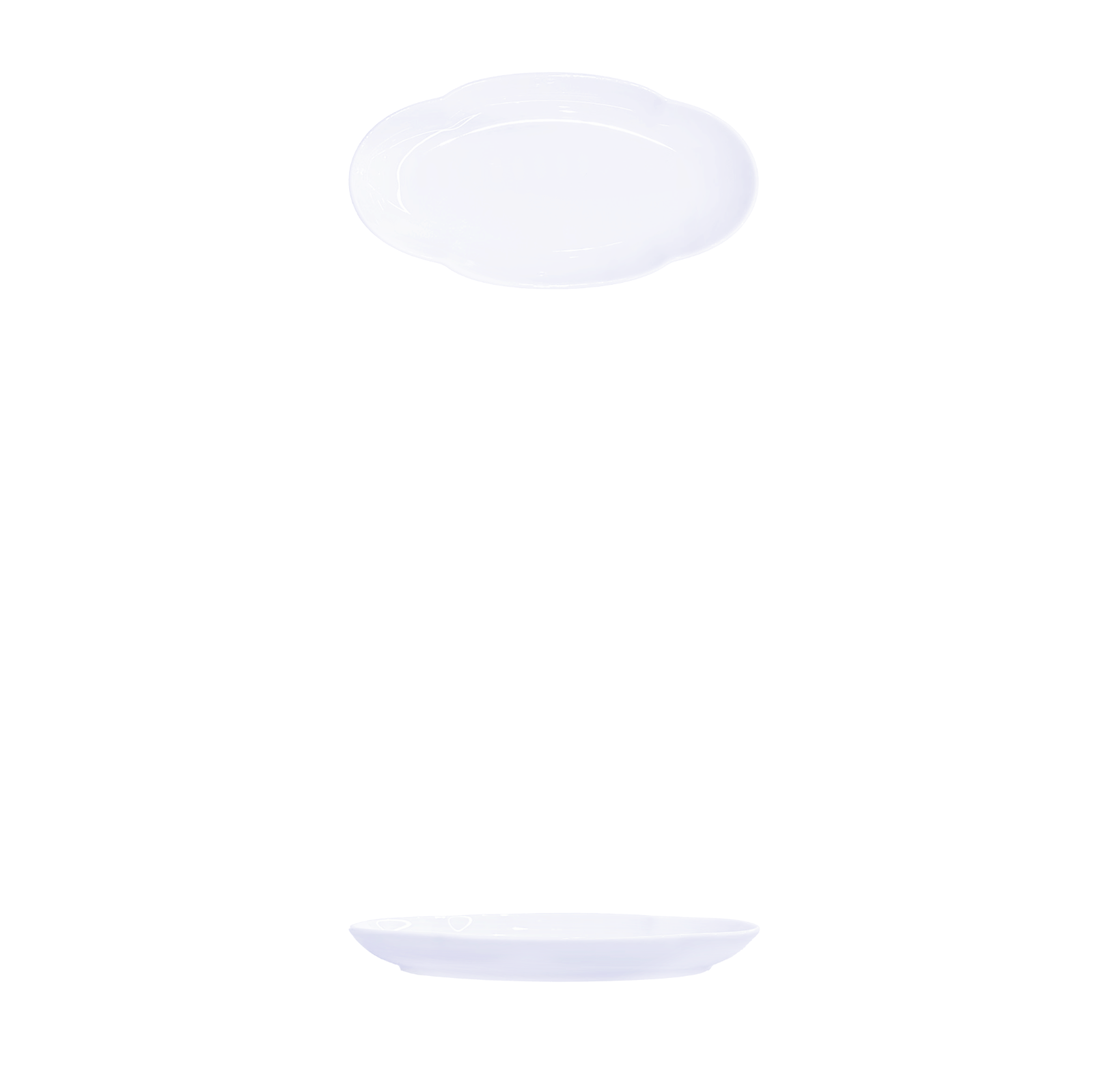YGB-four-leaf-towel-dish-月光白四叶毛巾碟