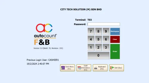 AutoCount POS F&B