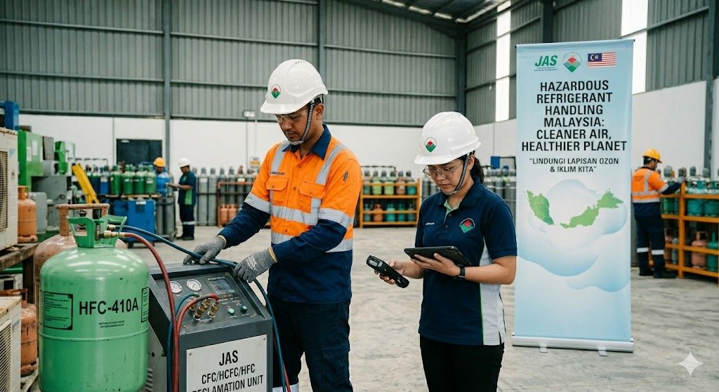 refrigerant hazardous waste handling Malaysia DOE