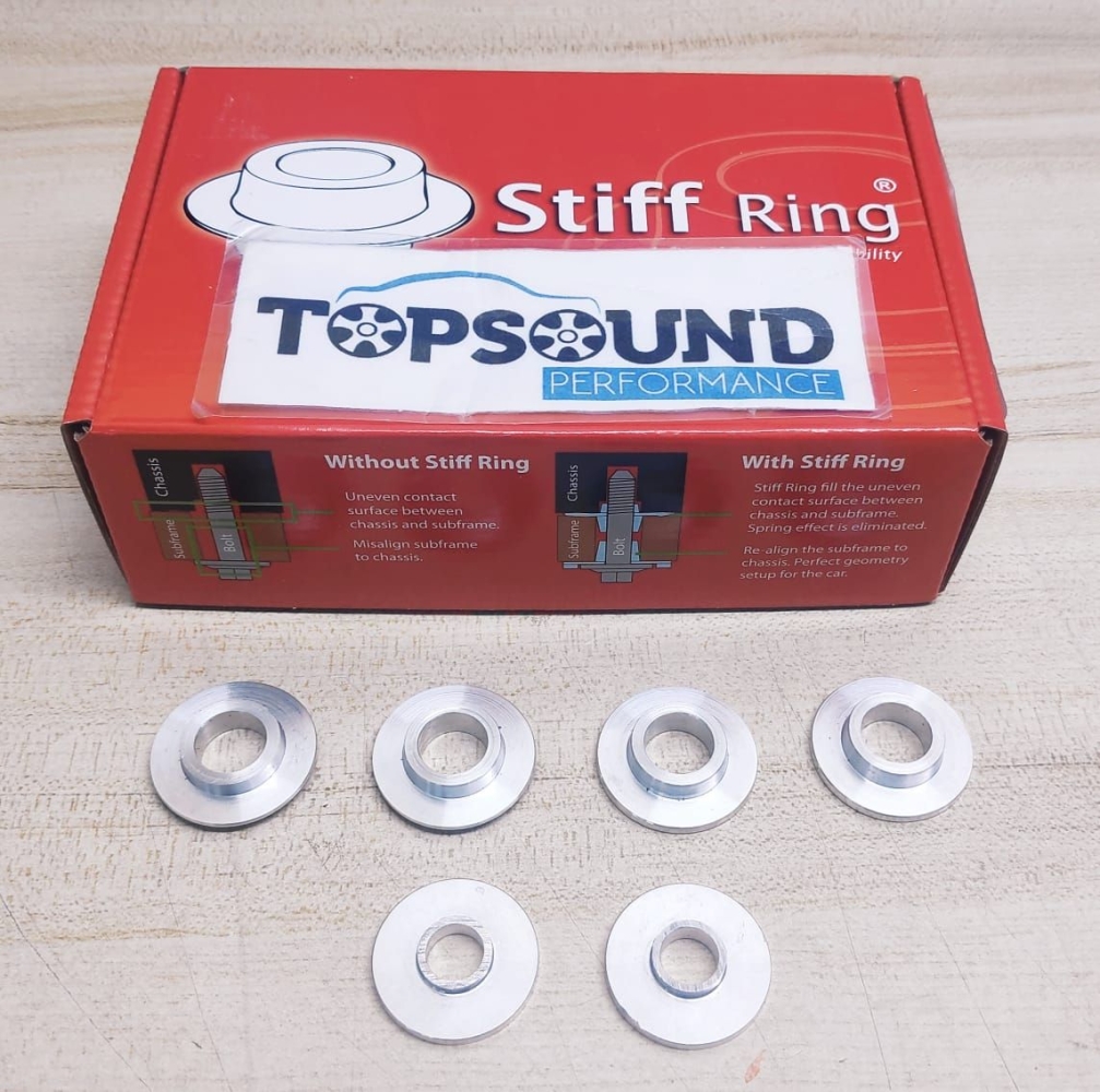 STIFF RING SUBFRAME RIGID COLLAR Toyota Passo 1st Gen Front 6Pcs