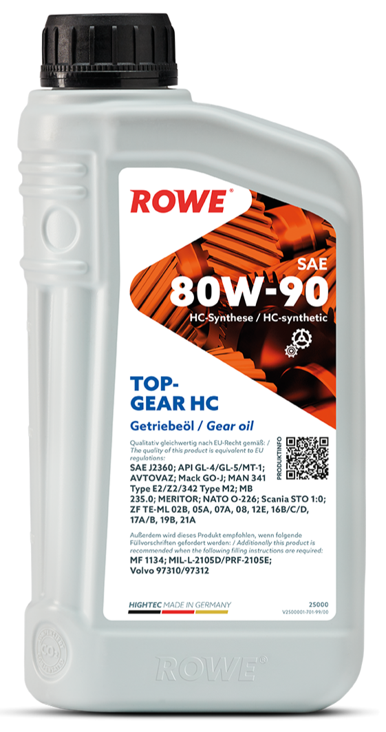 HIGHTEC TOPGEAR SAE 80W-90 HC