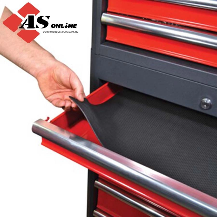 KENNEDY Roller Cabinet, Ultimate, Red/Grey, Steel, 7-Drawers, 844 x 706 x 461mm, 550kg Capacity / Model: KEN5942340K