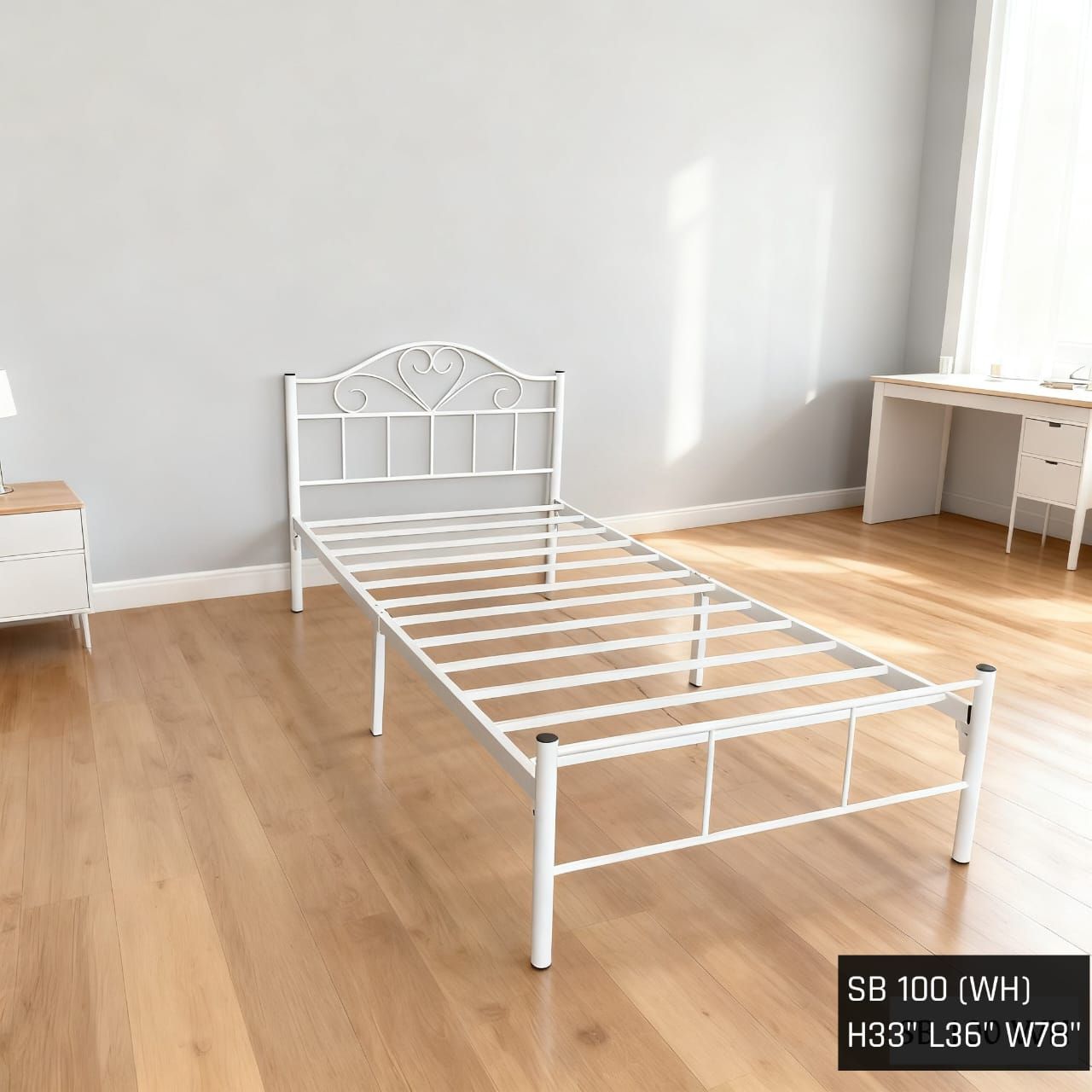 Lovely Single Bed/ Tahan Berat & Kualiti Tebal.