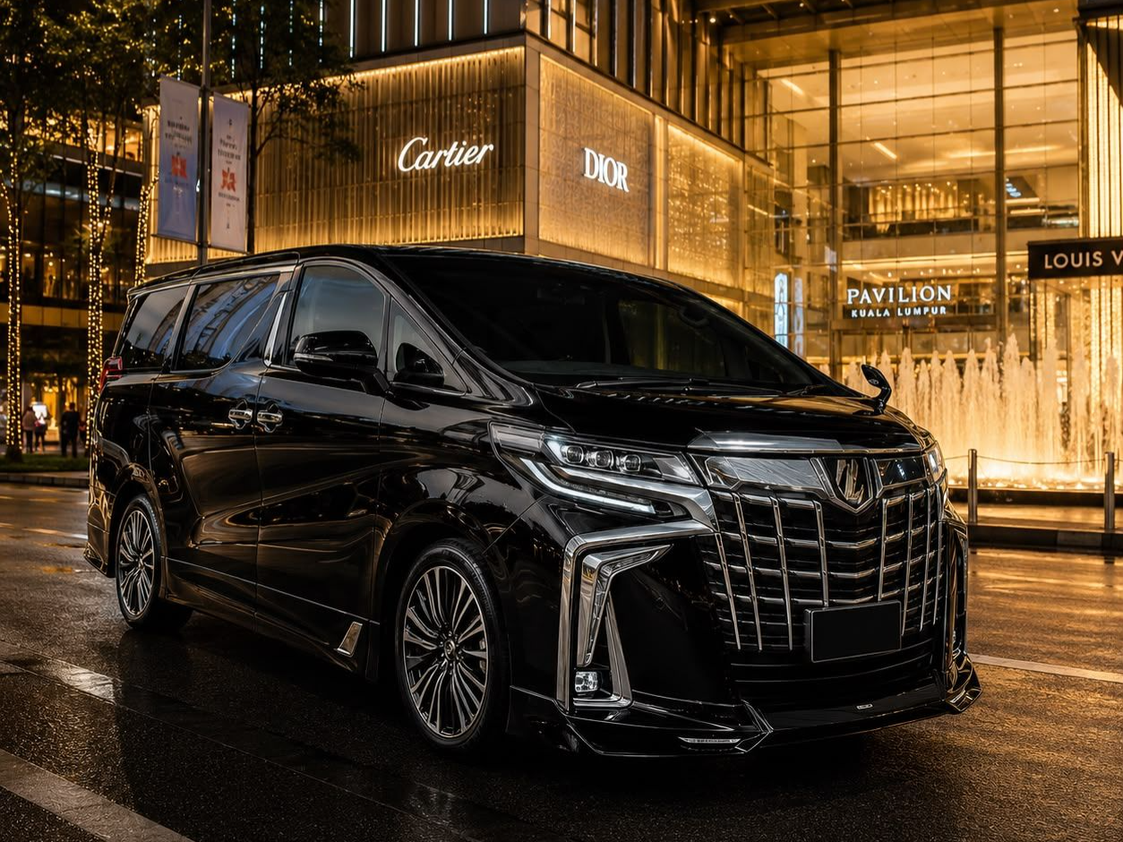 Alphard / Vellfire Chauffeur Service RM120 / Hour (Minimum 3 Hours)