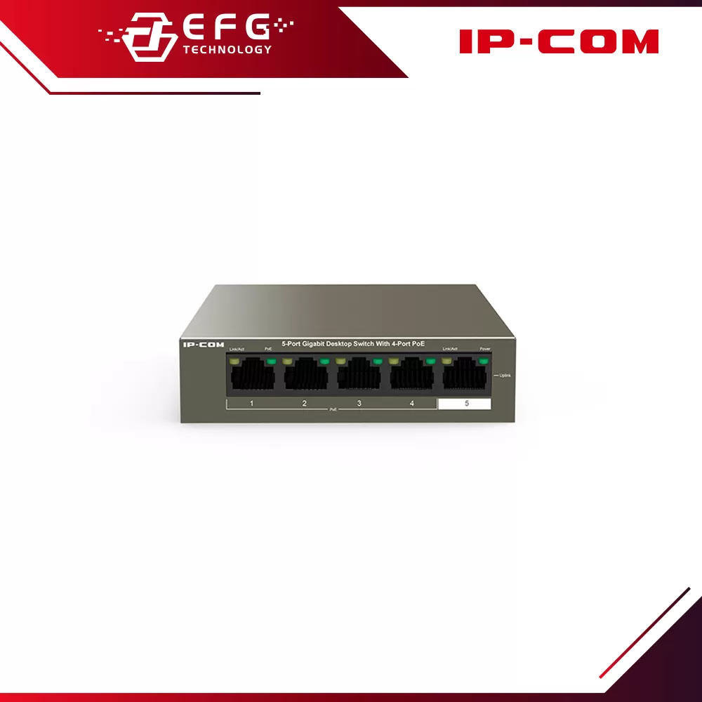 G1105P-4-63W 4-Port Gigabit Unmanaged PoE Switch