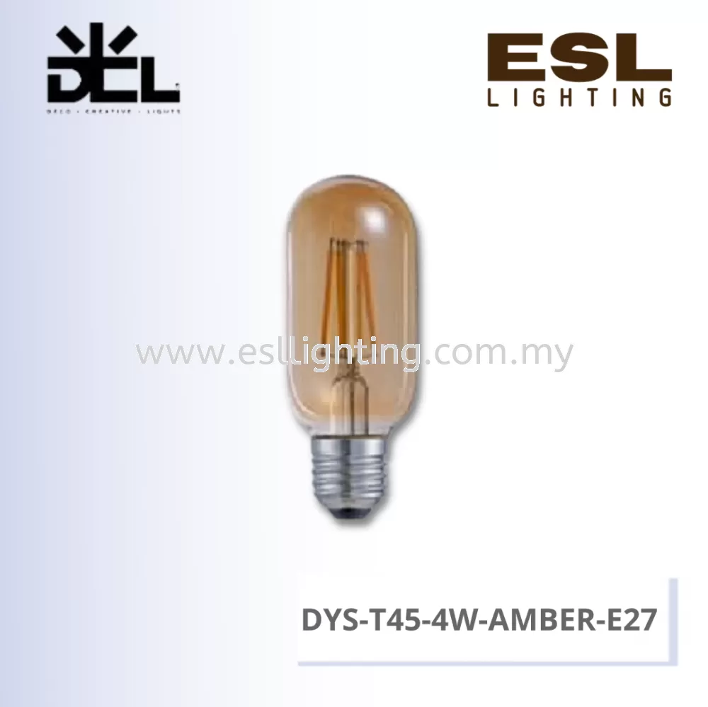 DCL BULB DYS-T45-4W-AMBER-E27