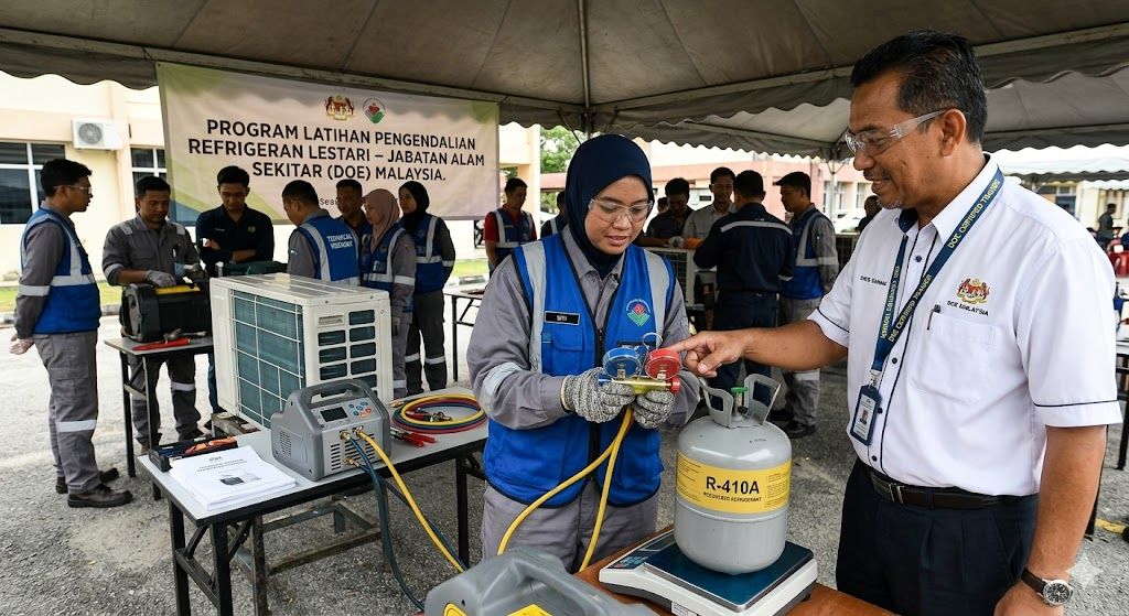 refrigerant handling DOE Malaysia
