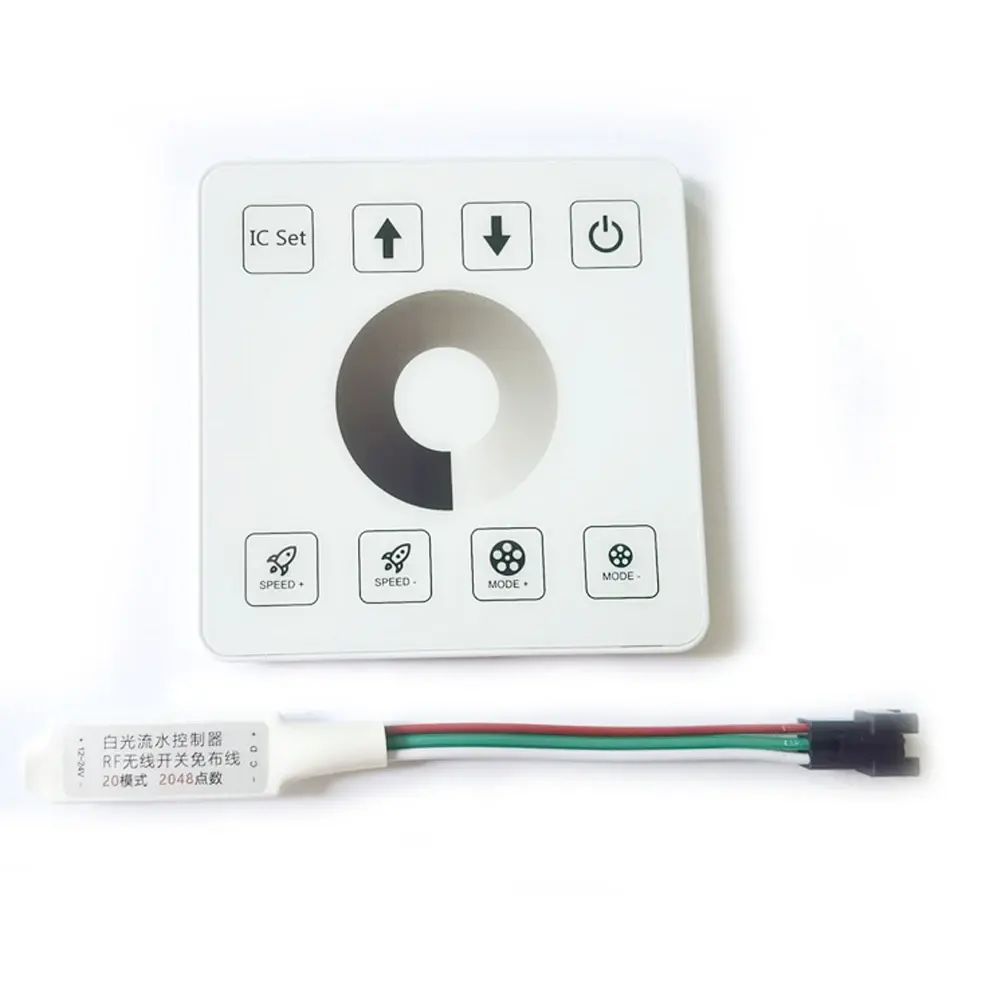 AC-1186 Touch Panel Wireless Single Color Waterfall Controller for Single Color