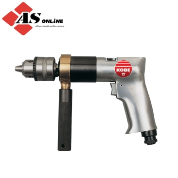 KOBE DP513, Air Drill, Air, 500rpm, Keyed, 1.5 to 13mm, 1/4in., 373W / Model: KBE2701500E