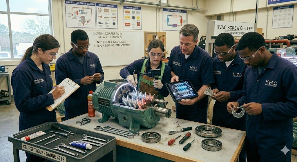Screw chiller repair course