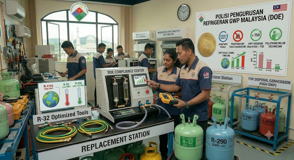 Malaysia DOE environmental refrigerant GWP policy