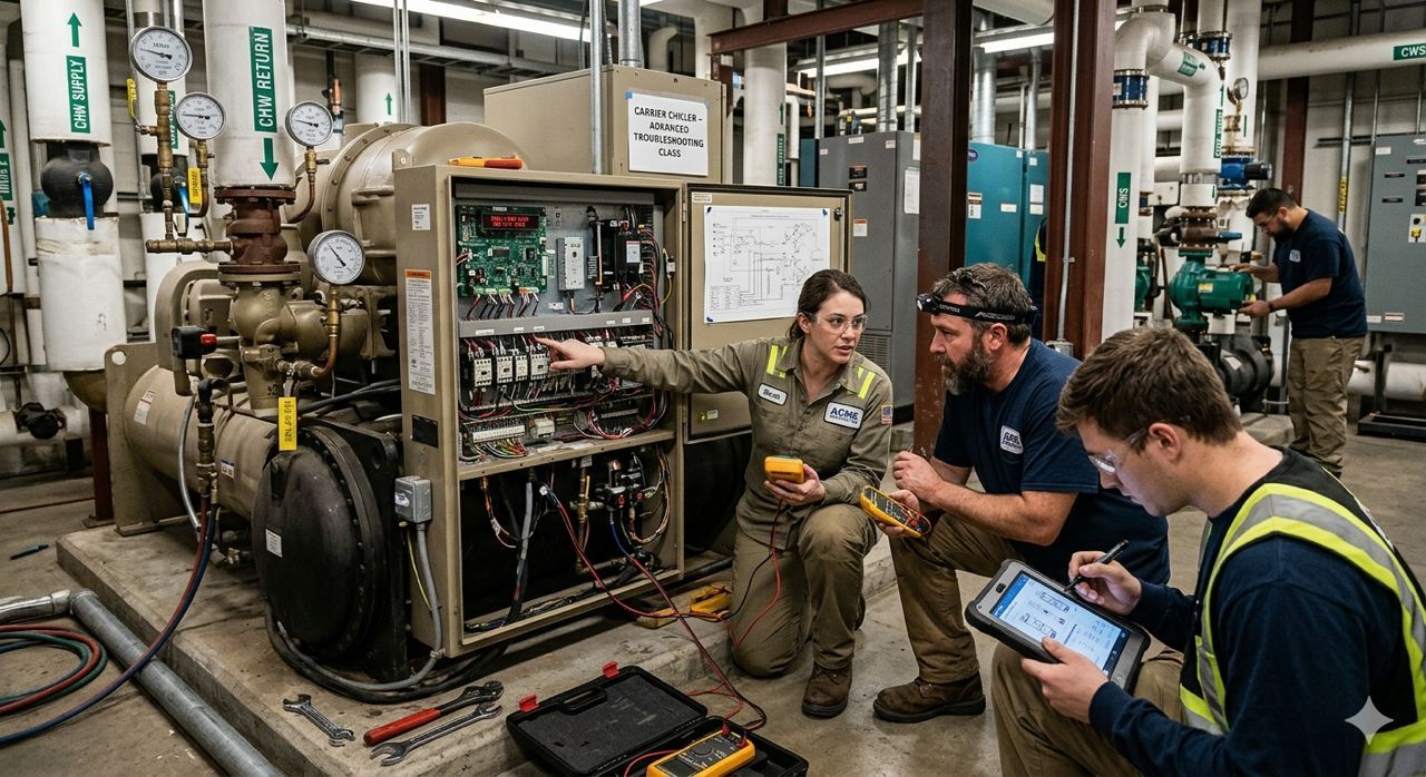 Chiller troubleshooting advanced course