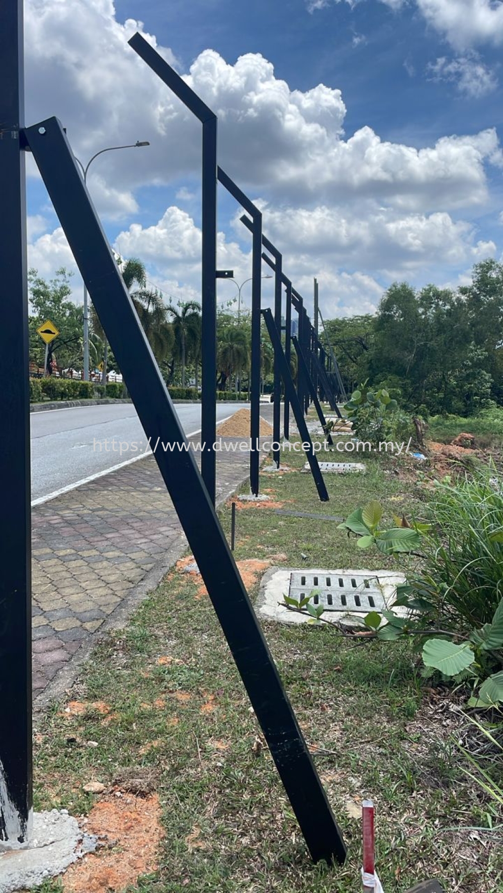OUTDOOR HOARDING BOARD INSTALLATION SERVICE AT CHERAS