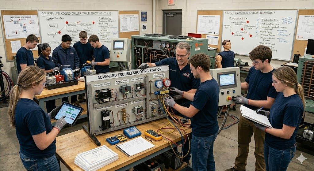 Air cooled chiller troubleshooting course