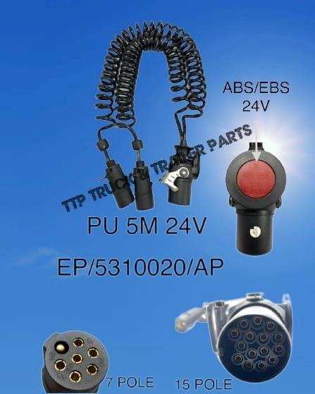 15 PIN WIRE PLUG TL ABS