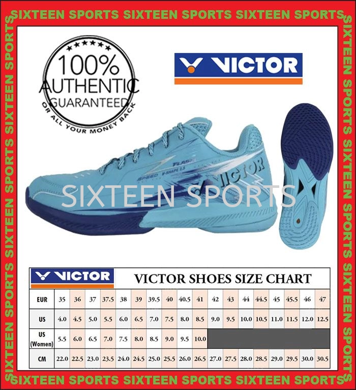 Victor Flash M Badminton Shoe (Blue)