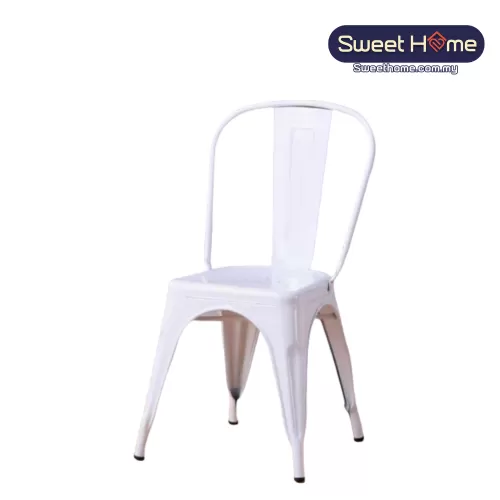 White Tolix Dining Chair | Cafe Furniture
