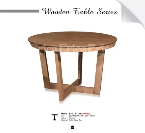 PMG T1104 4ft Solid Wood Table Only