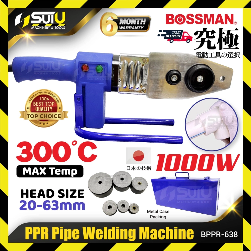 BOSSMAN BPPR-638 / BPRR638 PPR Pipe Welding Machine 1000W