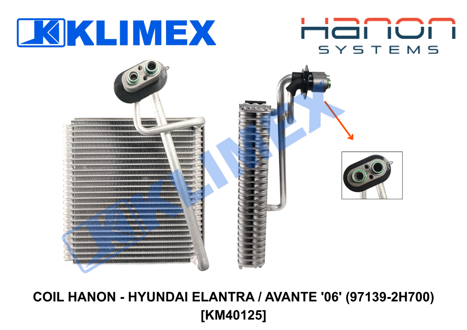 COIL HANON - HYUNDAI ELANTRA _ AVANTE '06' (97139-2H700) [KM40125]