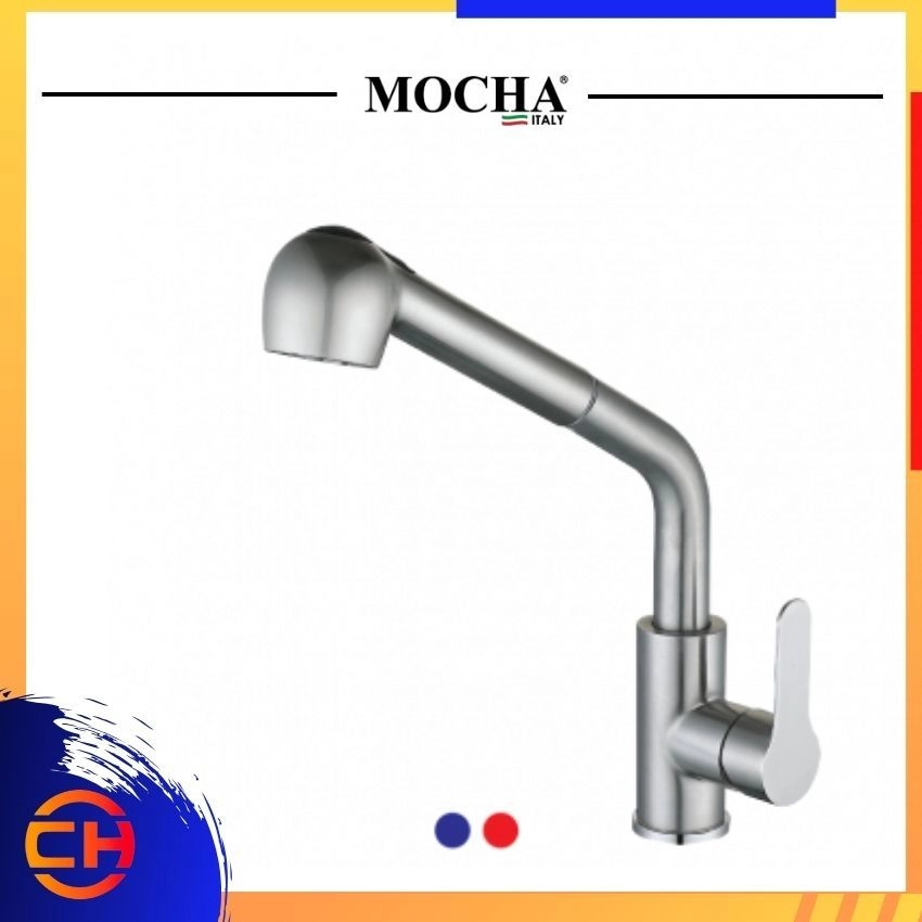 MOCHA Pull-Out Kitchen Mixer Stainless Steel 304 M5527SS 