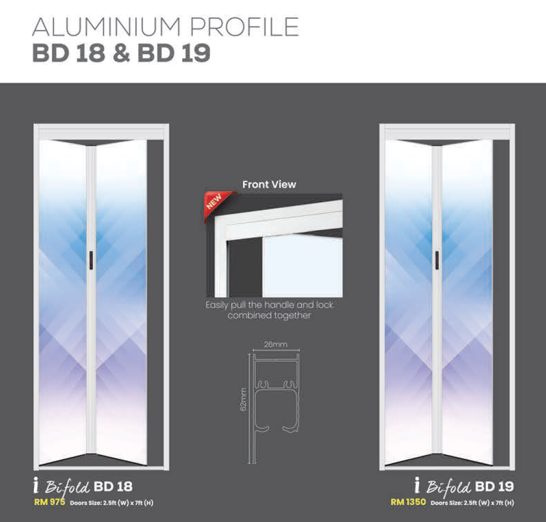 Onitek Frameless / Frame Bifold