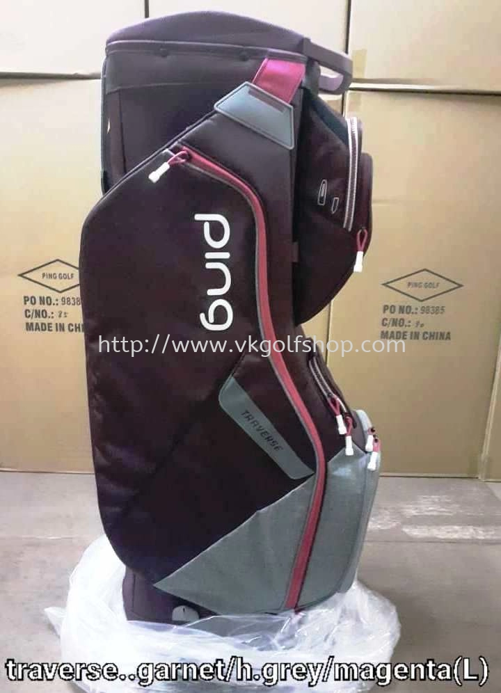 Ping Traverse Cart Bag Buck/Dark Sea/Platinum