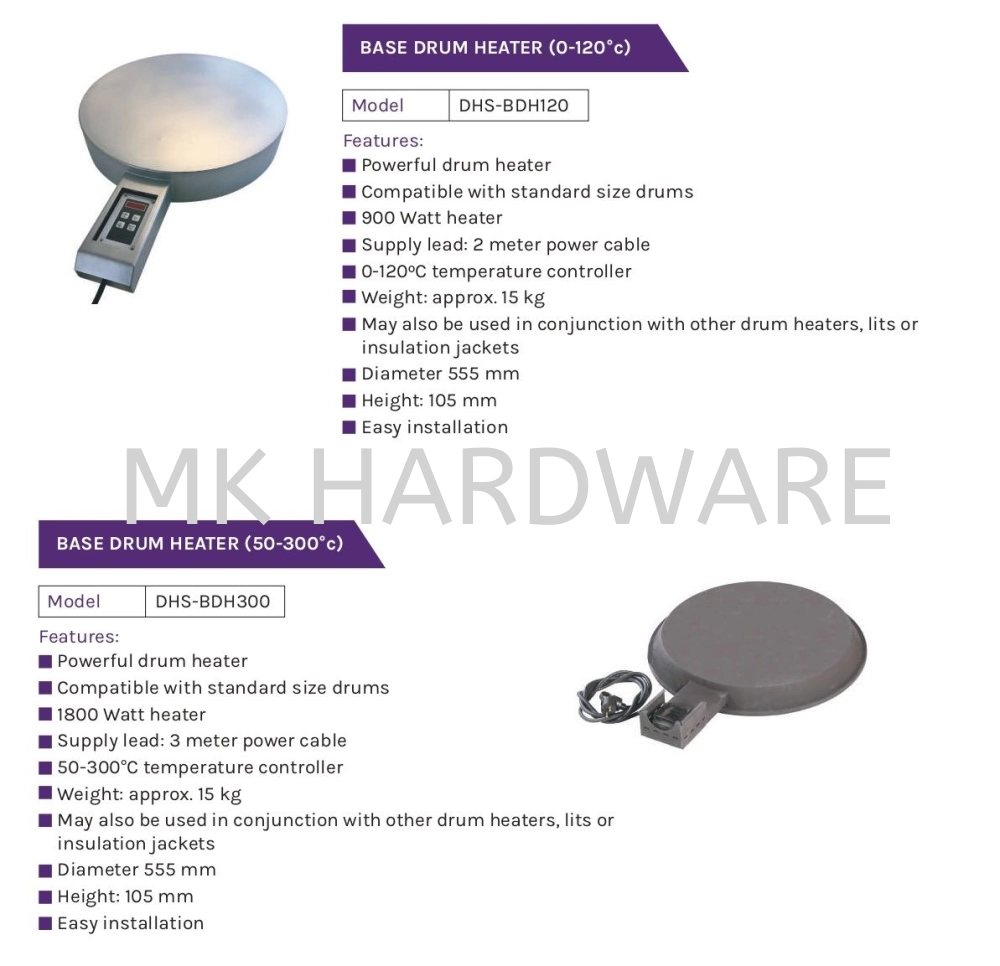 BASE DRUM HEATER