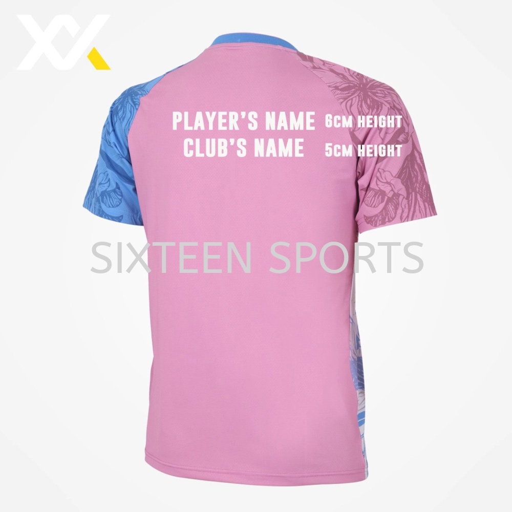 SHIRT+1 ROW PLAYER'S NAME+ CLUB'S NAME