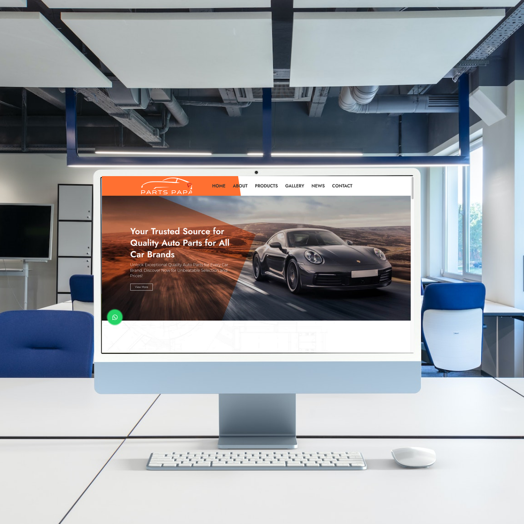 Automotive Parts Supplier Website Design & SEO Case Study | Selangor