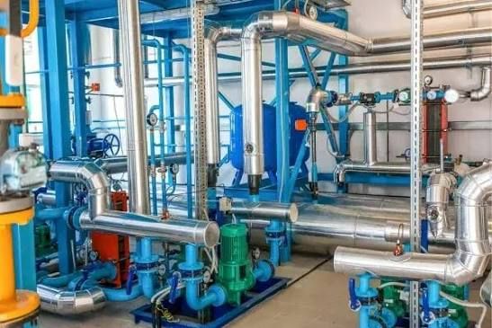 Chilled water system flushing and chemical treatment
